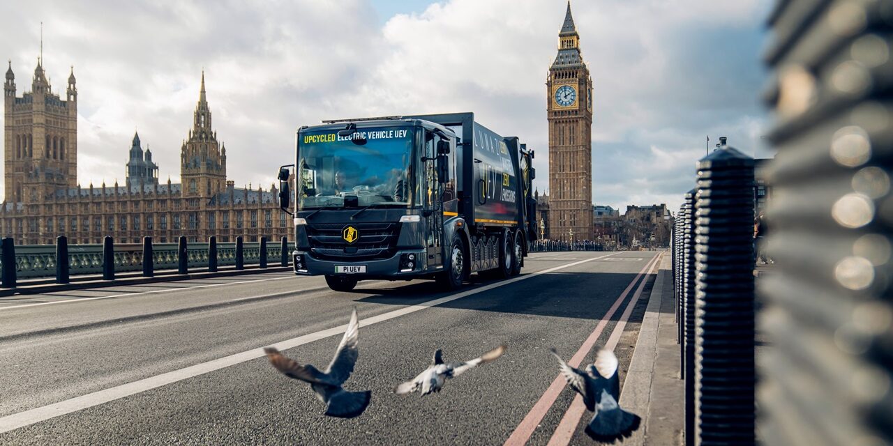 Lunaz upcycled electric refuse trucks get green light to operate across London