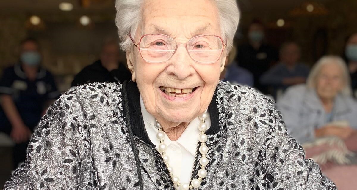 Formby Manor resident celebrates her 110th birthday