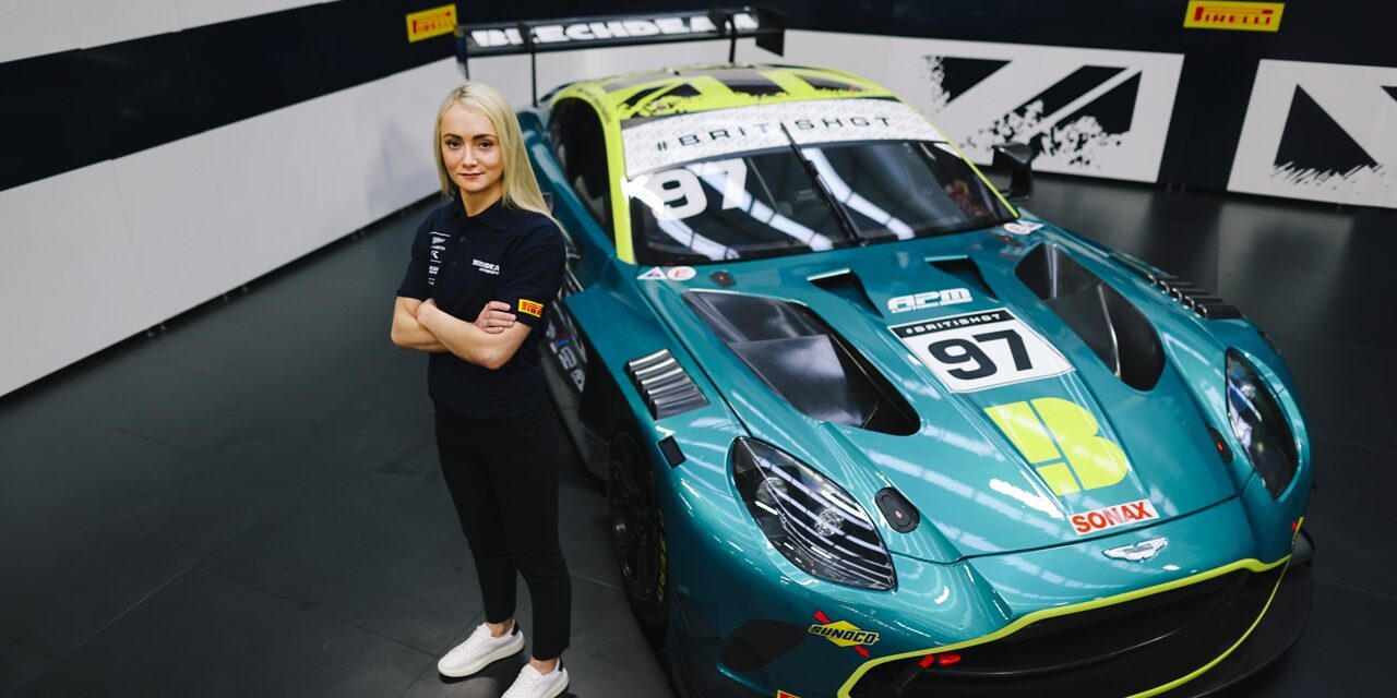 New Aston Martin Vantage GT3 to make British competition debut with Jessica Hawkins and four-time champion Jonny Adam