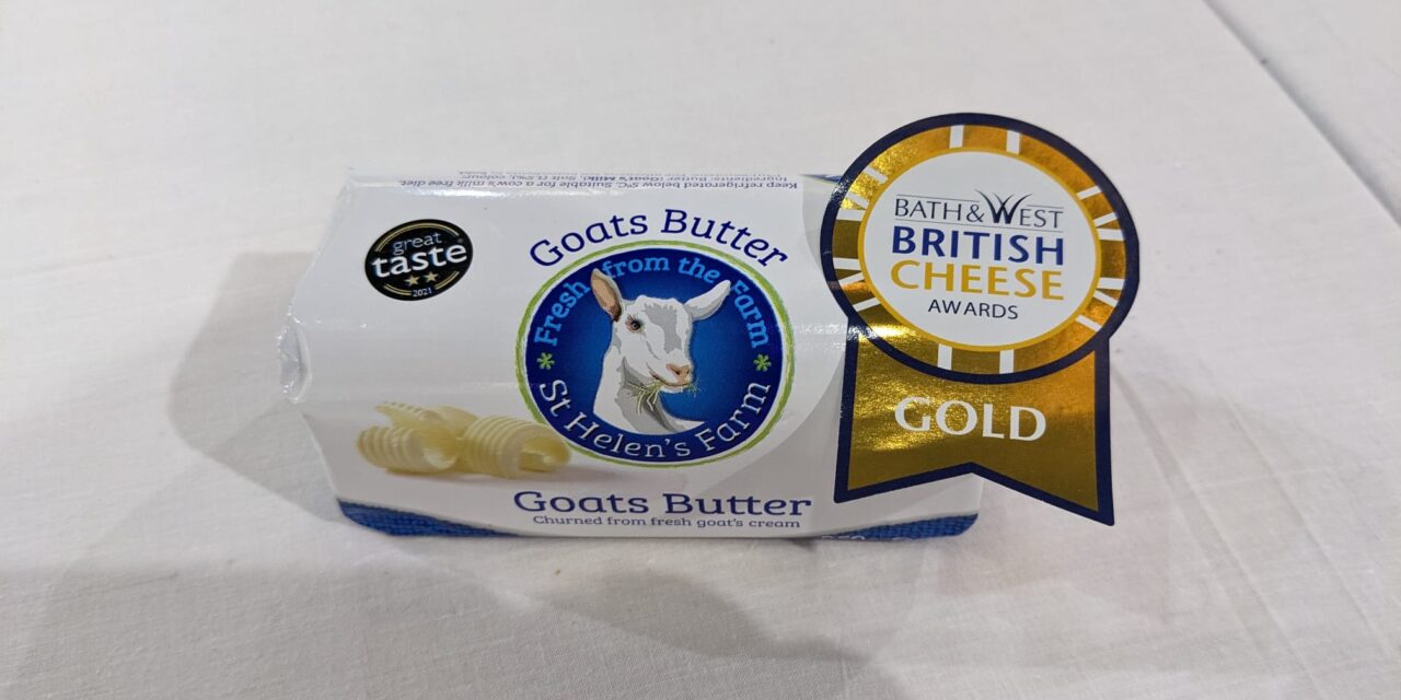 Goats go for gold at British Cheese Awards