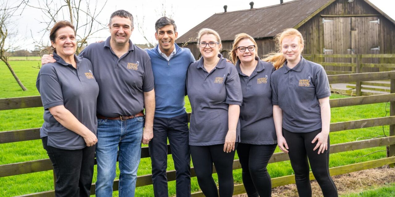 Prime Minister visits family-owned farm shop following £20k investment