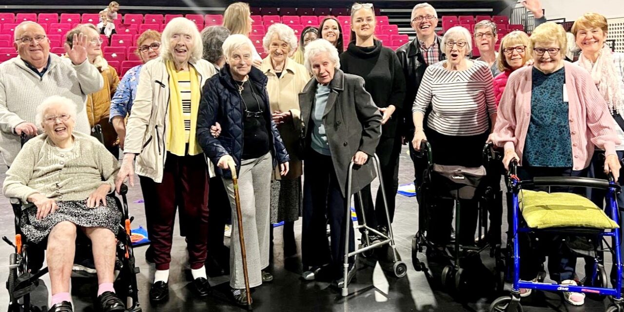Chester care home residents take part in Intergenerational Sing Along