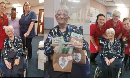 Retired nurse with four decade career surprises NHS staff on International Nurses Day