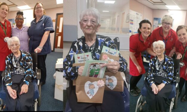 Retired nurse with four decade career surprises NHS staff on International Nurses Day