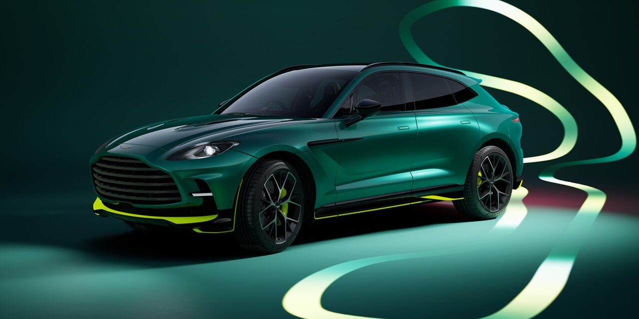 Aston Martin unifies the marque’s exhilarating Formula 1® racing pedigree and the supercar of SUVs with unique DBX707 AMR24