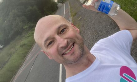 Bolton care assistant puts best foot forward for Dementia UK