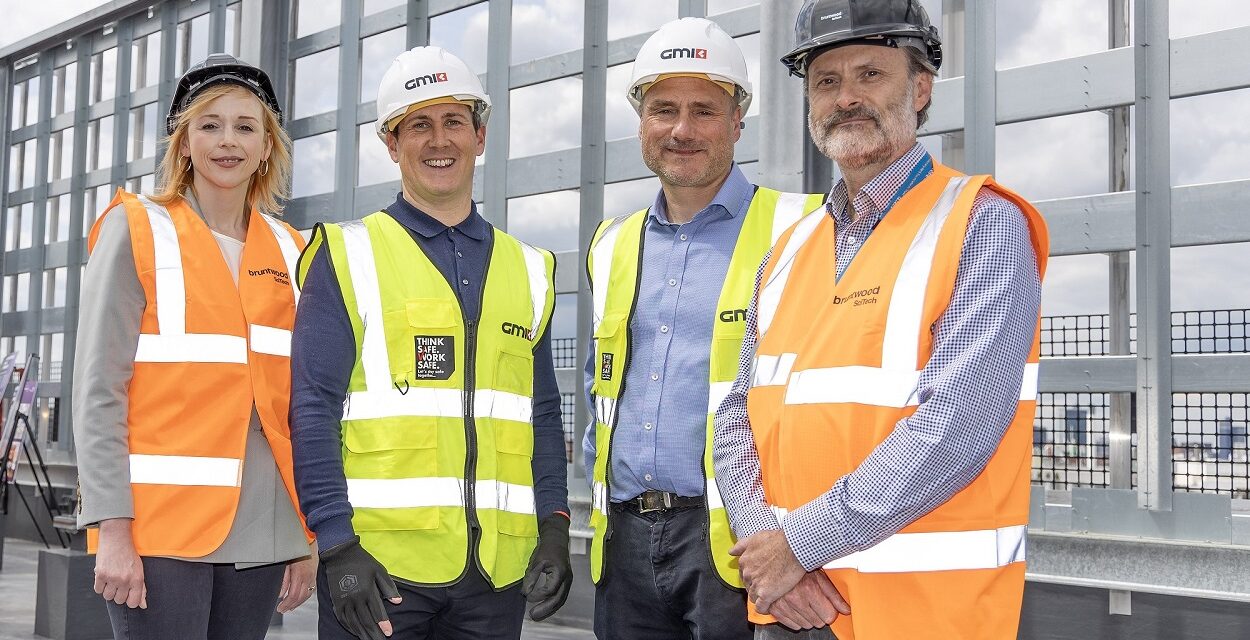 GMI Construction Group completes topping out of Buntwood SciTech’s innovative lab and workspace, Citylabs 4.0