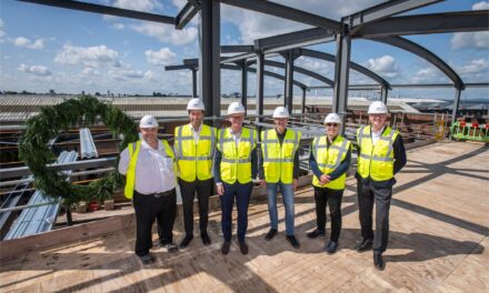 Bentley Motors celebrates topping out on new state-of-the-art Design Centre