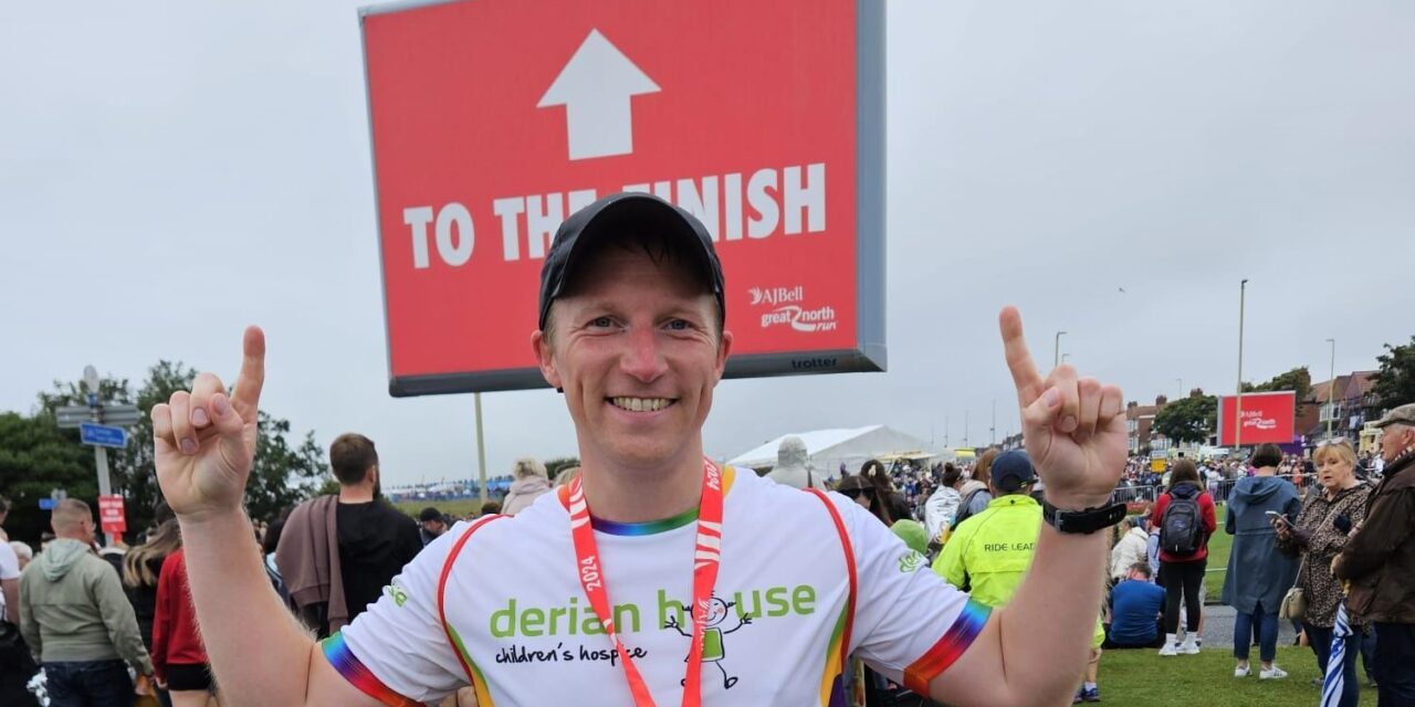 LAND DIRECTOR RUNS TO HELP HOSPICE