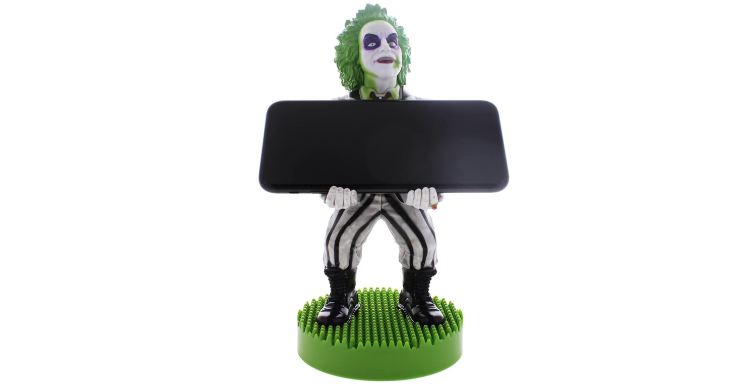 The Beetlejuice Cable Guy Phone & Controller Stand Brings The Classic Character Back to Life