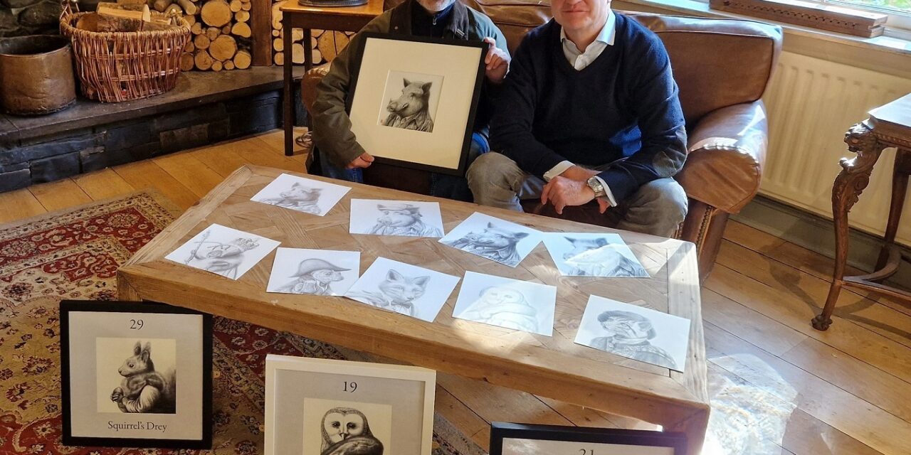 Japanese artist creates animal characters for Lake District estate