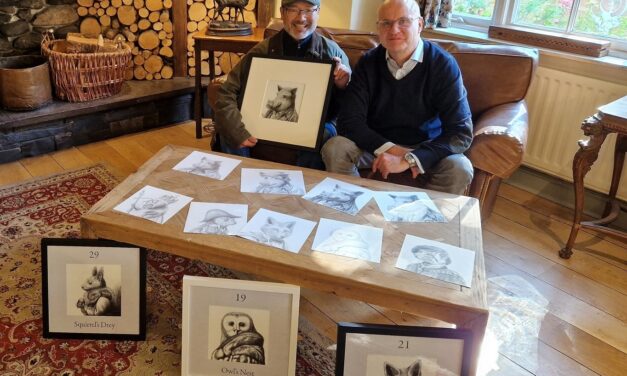 Japanese artist creates animal characters for Lake District estate