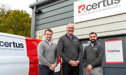Certus Construction shortlisted as finalist in the Wakefield Business Awards