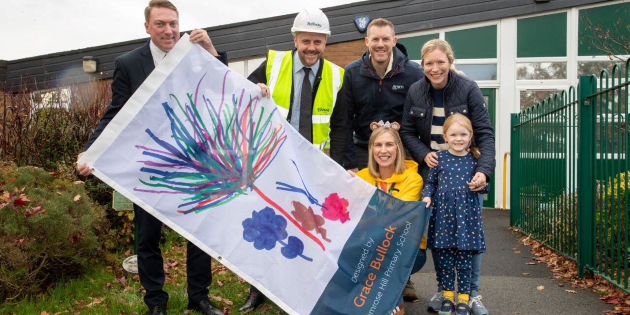 Euxton school pupil wins Bellway’s Design a Flag competition
