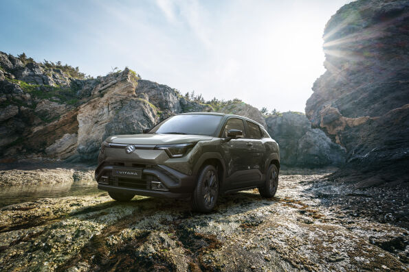 Suzuki unveils its first battery EV, the e VITARA in Europe