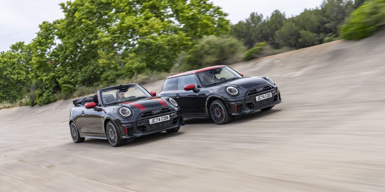 The new MINI John Cooper Works and MINI John Cooper Works Convertible