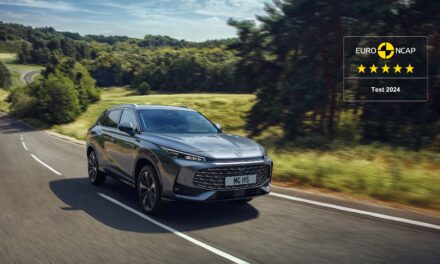 New MG HS secures outstanding safety rating