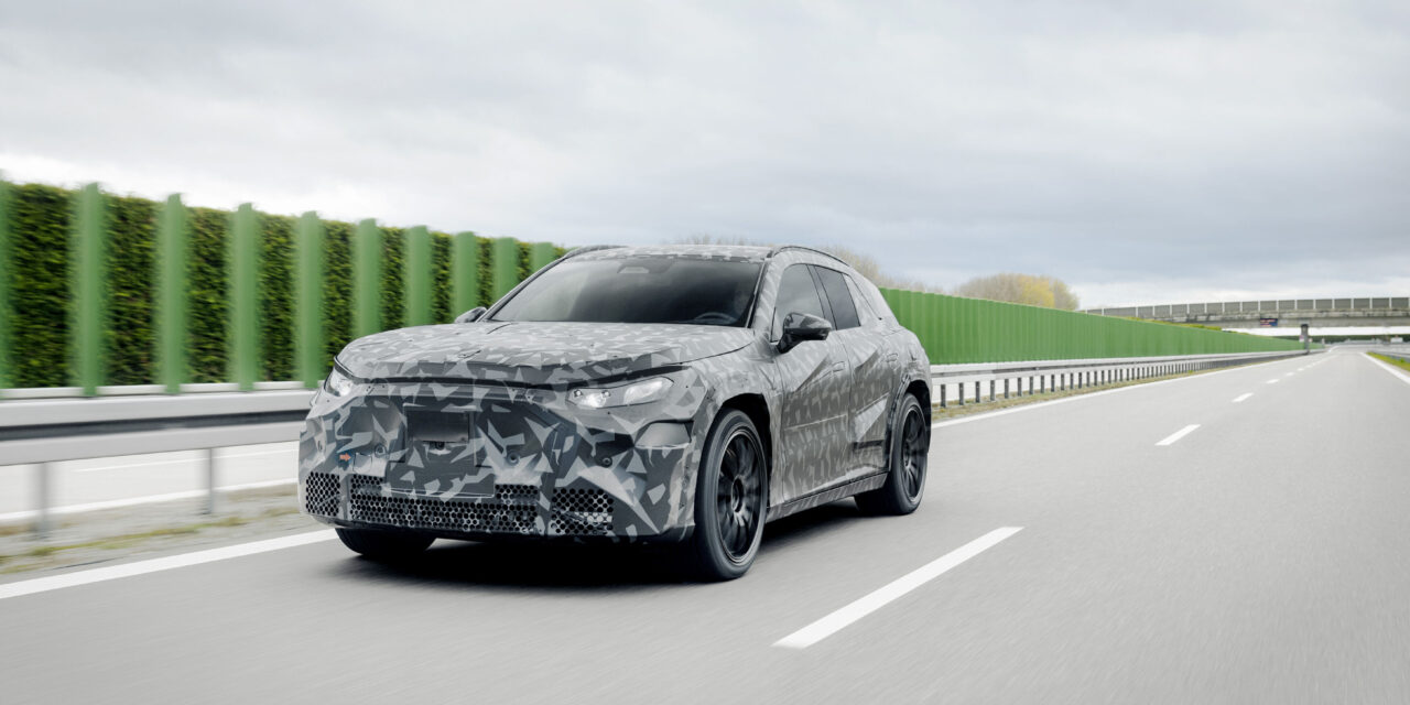 High-performance and electric: Mercedes-AMG SUV and four-door coupé start testing