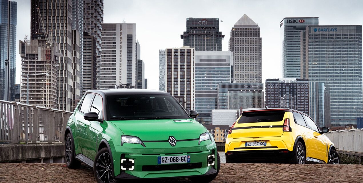Brighten up ‘Grey UK’! Renault urges Britain’s car buyers to embrace the joie de vivre and put grey in the shade by making yellow and green 2025’s must-have colours