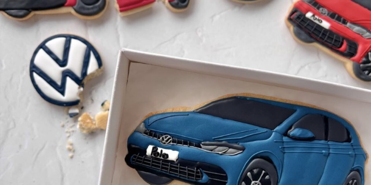Crumbs! Volkswagen Polo cookies are here to brighten Blue Monday