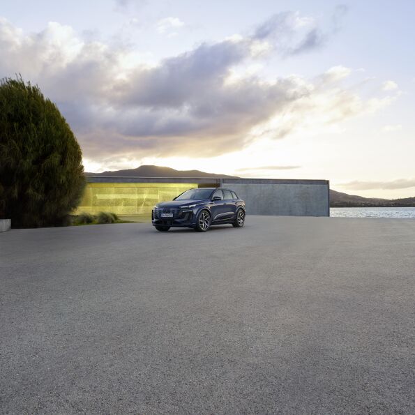 The Audi Q6 e-tron: quiet, low-resistance driving with Falken tyres