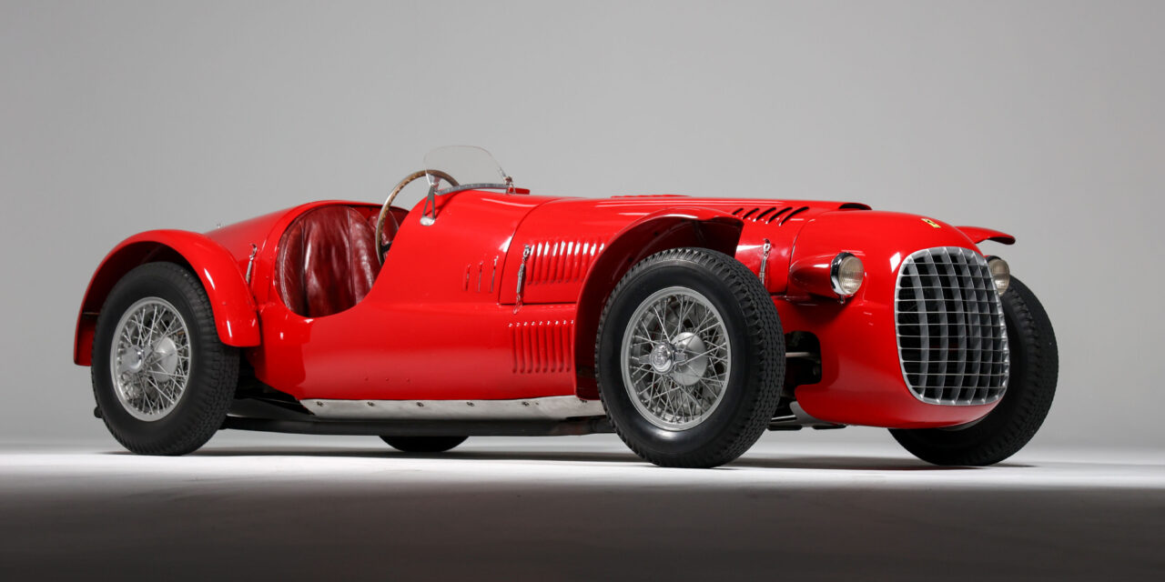 Seminal 1948 Ferrari 166 Spyder Corsa headlines inaugural Broad Arrow Concorso d’Eleganza Villa d’Este Auction