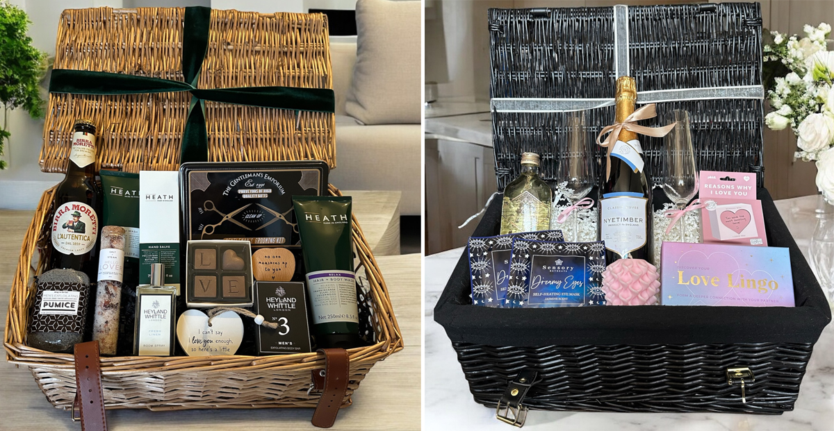 Shake up Valentine’s Day with a bespoke hamper to ensure your loved one feels extra special