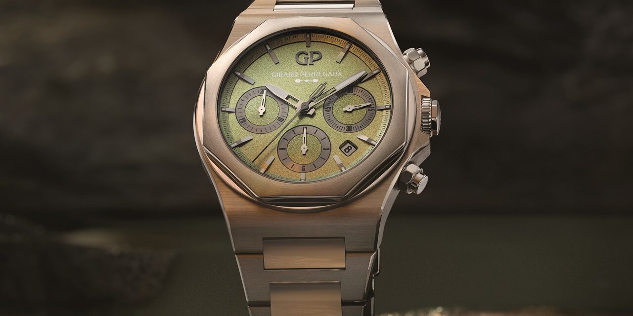 Introducing a new timeless masterpiece: the new Laureato Chronograph Aston Martin Edition