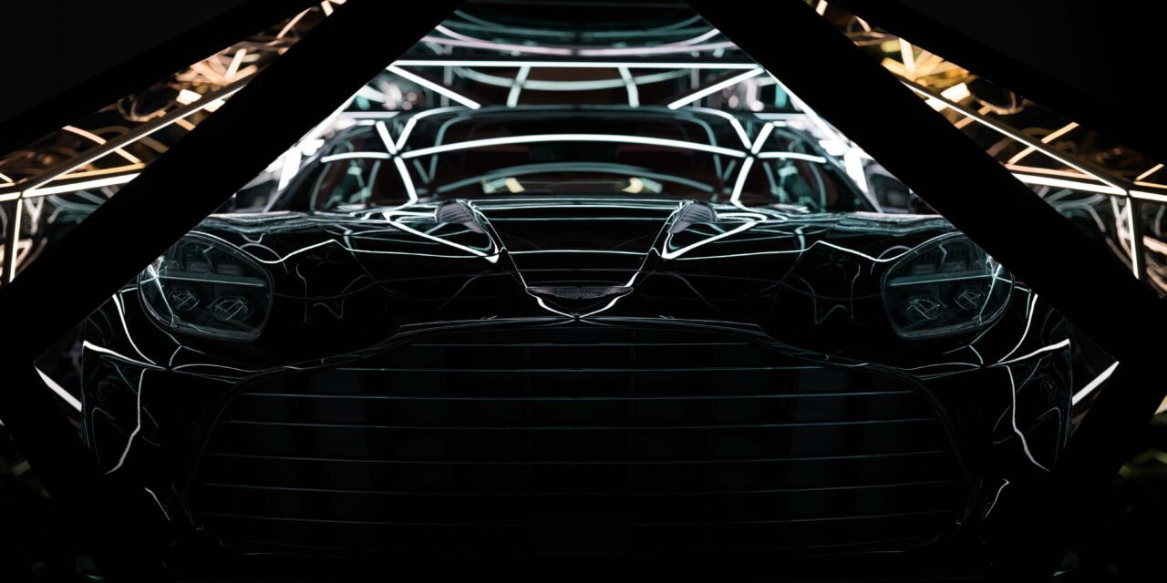 Stunning contemporary light sculpture celebrates Aston Martin Vanquish
