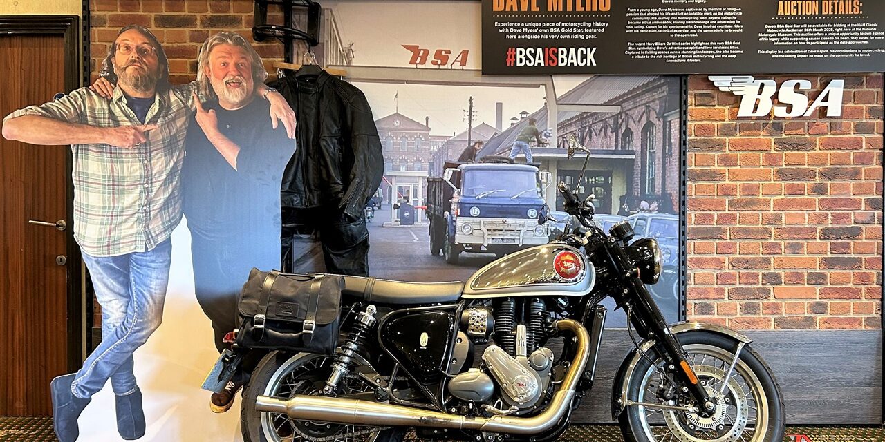 Last bike ridden by Hairy  to be auctioned for charity