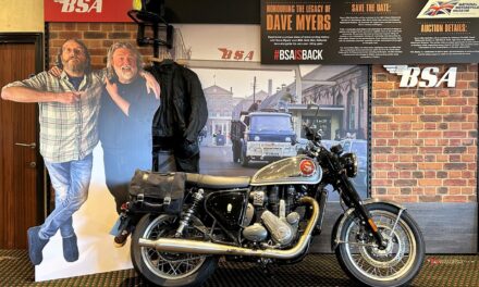 Last bike ridden by Hairy  to be auctioned for charity