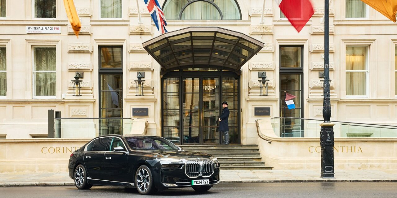 BMW UK partners with Corinthia London to elevate guest experiences with the all-electric BMW i7