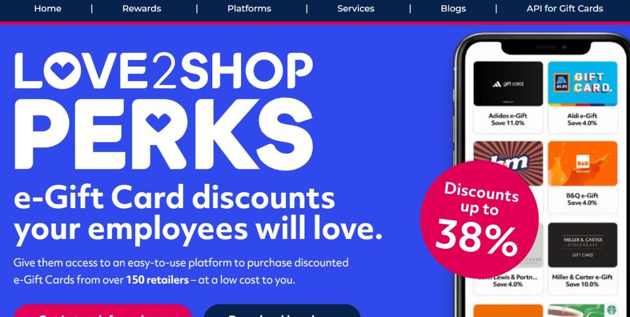 Liverpool’s Love2shop Launches ‘Perks’ – a Game-changing Employee Discount Platform