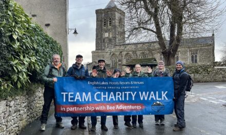 Hospitality team takes 30 mile hike to raise funds for North West charity
