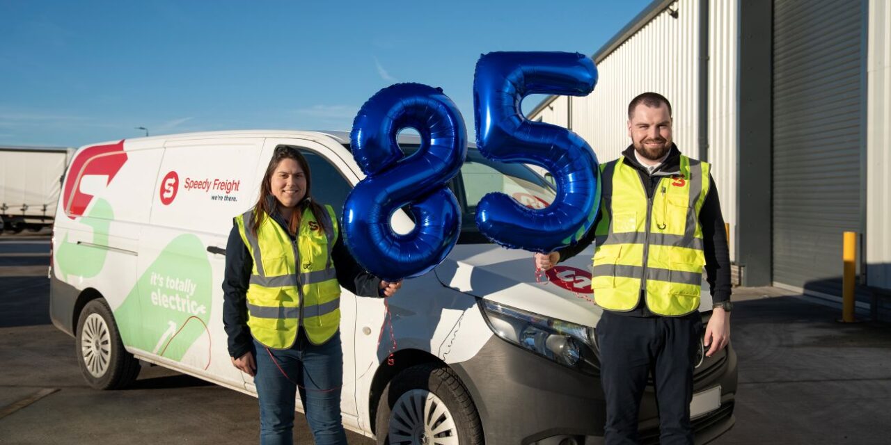 Net Promoter Score of 85 for Knutsford-based Speedy Freight