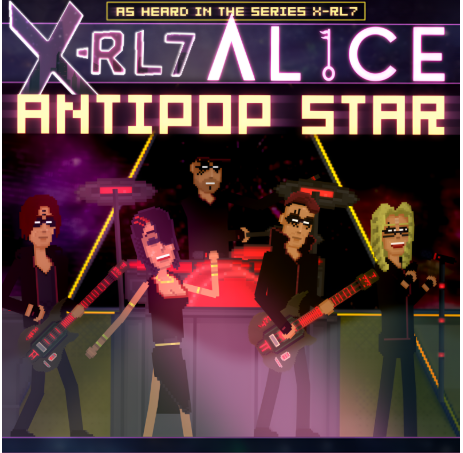 X-RL7 Unleashes Cyberpunk Chaos with New Single ‘Antipop Star’ Featuring AL1CE