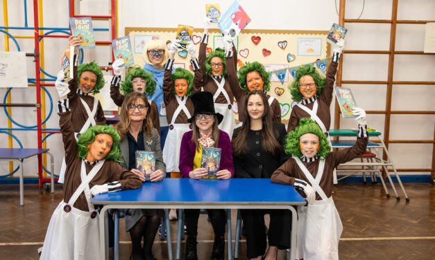 Reading in the Ribble Valley – Whalley Manor donates £1,500 worth of books to Local Primary School