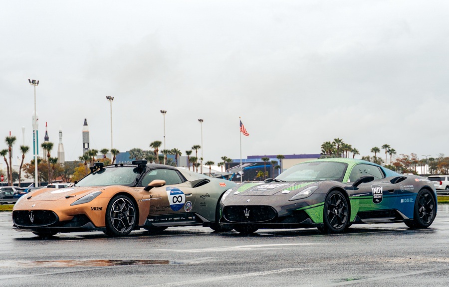 New Autonomous World Speed Record set with Indy Autonomous Challenge Maserati MC20