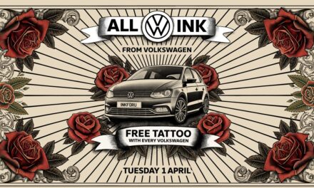 Free tattoo with every new Volkswagen this April