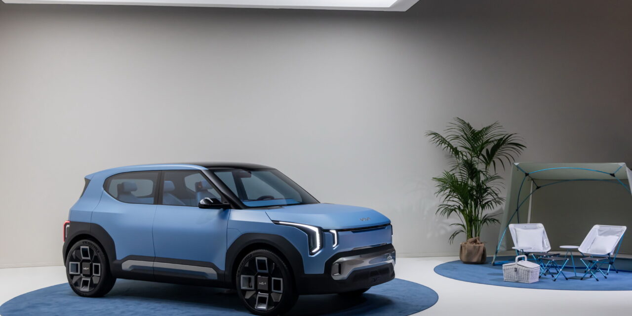 Kia Transcend Journey design installation showcases Kia PV5, PV5 WKNDR and Concept EV2 at Milan Design Week 2025