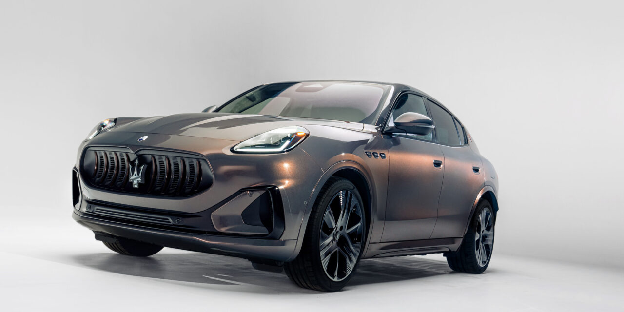 Maserati and Giorgetti unveil an interior collection and a Fuoriserie Grecale one-off at Milan Design Week