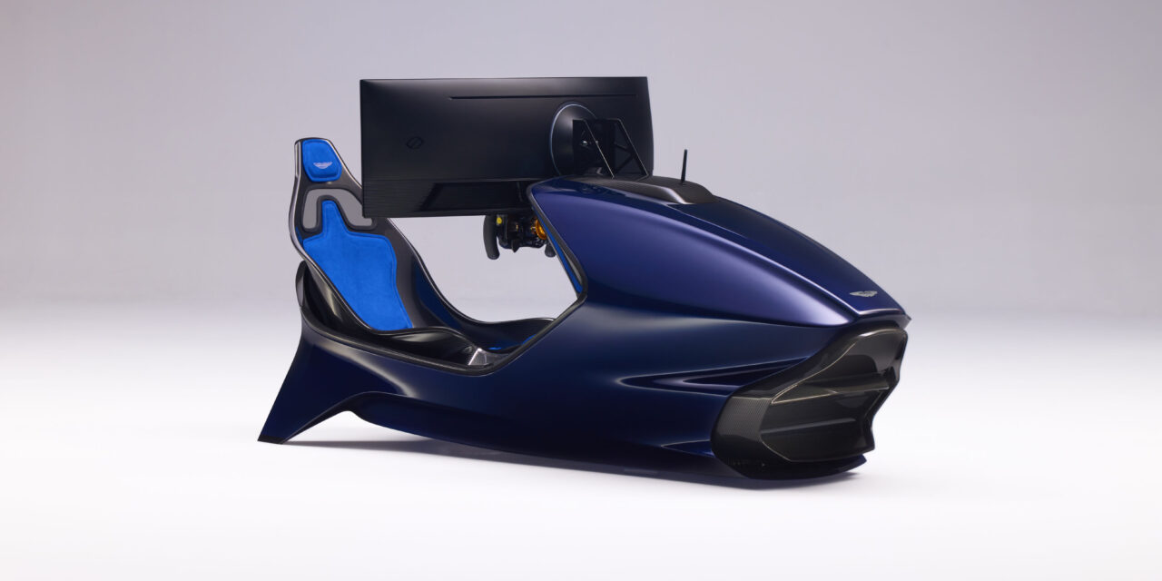 Aston Martin and Curv Racing Simulators reveal the new AMR-C01-R, an evolution of the ultimate luxury racing simulator