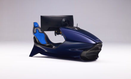 Aston Martin and Curv Racing Simulators reveal the new AMR-C01-R, an evolution of the ultimate luxury racing simulator