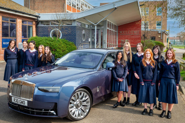 Rolls-Royce Motor Cars supports local school with all-female STEAM workshops