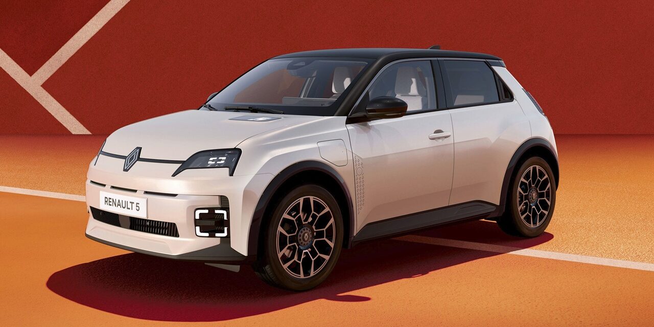 Renault 5 E-Tech electric: orders open for the Roland-Garros special edition