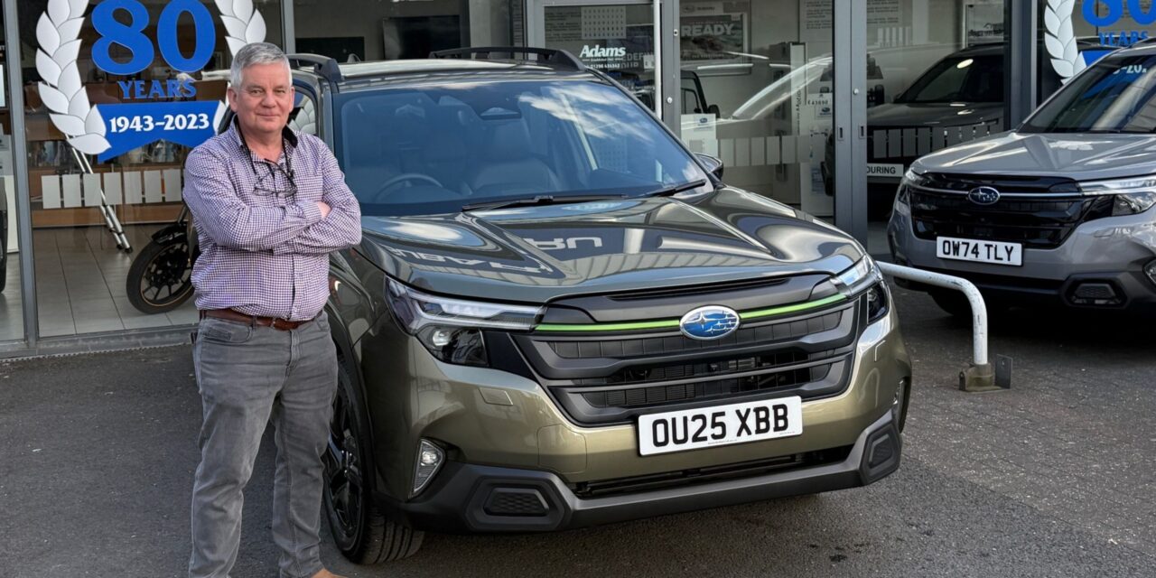 Loyal Subaru customer takes delivery of 26th vehicle with all-new Subaru Forester