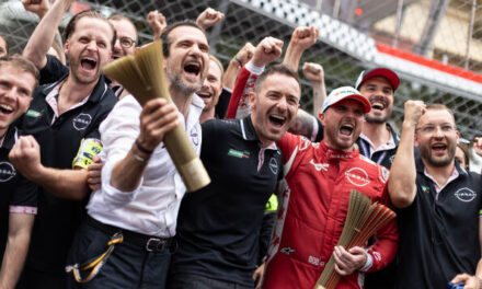 Nissan Formula E Team secures a win, a second place and a pole position across Monaco double-header