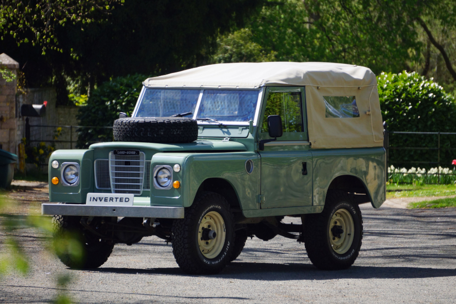 Inverted adds to its vehicle lineup with electrified Land Rover Series I, II & III’s