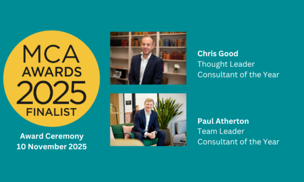 Mason Advisory consultants named as finalists in 2025 MCA Awards