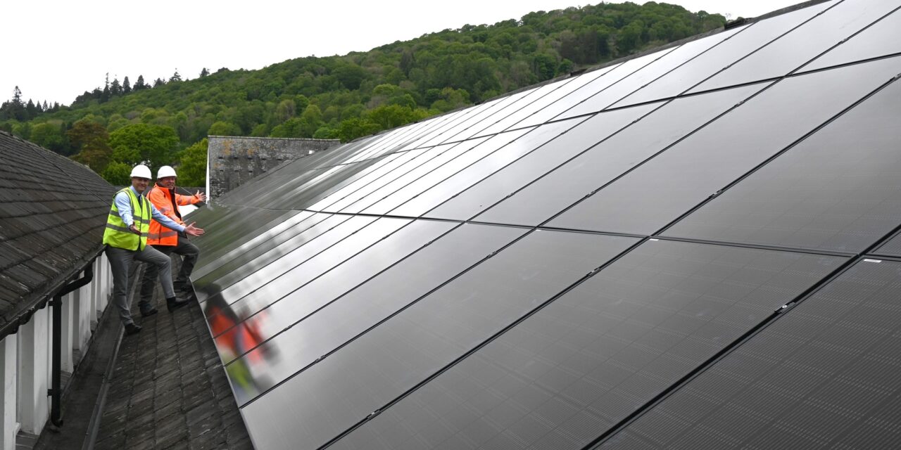 Lake District hotel resort launches solar energy project